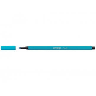 Stabilo Pen 68/31 - Rotulador acuarelable, punta redonda de 1 mm, color azul cobalto