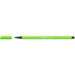 Stabilo Pen 68/33 - Rotulador acuarelable, punta redonda de 1 mm, color verde prado