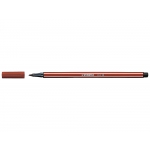 Stabilo Pen 68/38 - Rotulador acuarelable, punta redonda de 1 mm, color sanguina