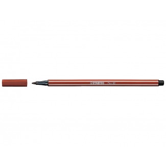 Stabilo Pen 68/38 - Rotulador acuarelable, punta redonda de 1 mm, color sanguina