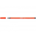 Stabilo Pen 68/40 - Rotulador acuarelable, punta redonda de 1 mm, color bermellón