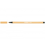 Stabilo Pen 68/44 - Rotulador acuarelable, punta redonda de 1 mm, color amarillo