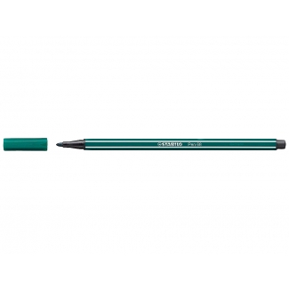 Stabilo Pen 68/53 - Rotulador acuarelable, punta redonda de 1 mm, color azul verdoso