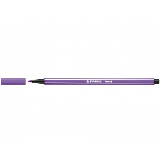 Stabilo Pen 68/55 - Rotulador acuarelable, punta redonda de 1 mm, color violeta