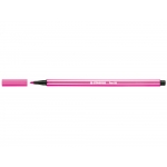 Stabilo Pen 68/56 - Rotulador acuarelable, punta redonda de 1 mm, color rosa