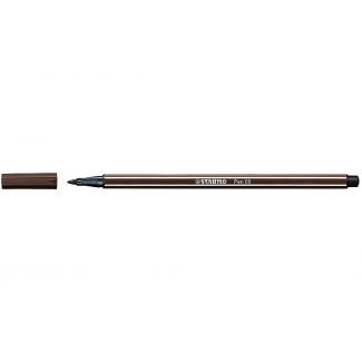 Stabilo Pen 68/65 - Rotulador acuarelable, punta redonda de 1 mm, color sombra