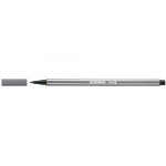 Stabilo Pen 68/96 - Rotulador acuarelable, punta redonda de 1 mm, color gris azulado medio