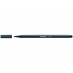 Stabilo Pen 68/97 - Rotulador acuarelable, punta redonda de 1 mm, color gris azulado