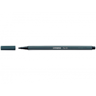 Stabilo Pen 68/97 - Rotulador acuarelable, punta redonda de 1 mm, color gris azulado