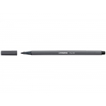 Stabilo Pen 68/98 - Rotulador acuarelable, punta redonda de 1 mm, color gris paynes