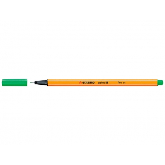 Stabilo Point 88/16 - Rotulador punta de fibra, punta redonda de 0,4 mm, color esmeralda claro