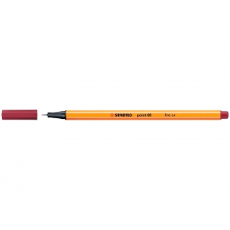 Stabilo Point 88/19 - Rotulador punta de fibra, punta redonda de 0,4 mm, color púrpura
