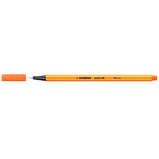 Stabilo Point 88/30 - Rotulador punta de fibra, punta redonda de 0,4 mm, color bermellón pálido