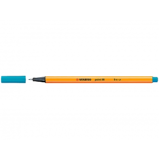 Stabilo Point 88/31 - Rotulador punta de fibra, punta redonda de 0,4 mm, color azul cobalto