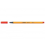 Stabilo Point 88/48 - Rotulador punta de fibra, punta redonda de 0,4 mm, color bermellón