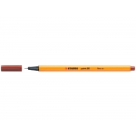 Stabilo Point 88/75 - Rotulador punta de fibra, punta redonda de 0,4 mm, color siena tostado