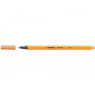 Stabilo Point 88/88 - Rotulador punta de fibra, punta redonda de 0,4 mm, color ocre