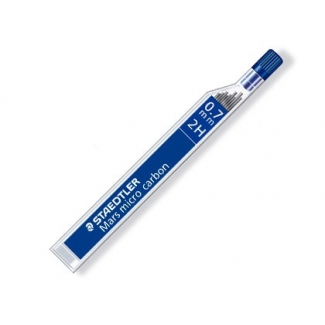 Staedtler mars micro 250 07-2B - Minas de grafito, 0,7 2B, tubo de 12 unidades