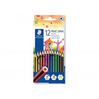 Staedtler Noris Colour 185 C12 - Lápices de colores, caja de 12 colores