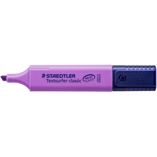 Staedtler Textsurfer Classic 364-6 - Rotulador fluorescente, punta biselada, color violeta
