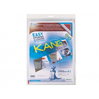 Tarifold 194470 - Funda adhesiva removible, A3, pvc, pack de 2 fundas