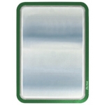Tarifold 194955 - Marco porta anuncios adhesivo-magnético, A4, pvc, color verde, pack de 2 unidades