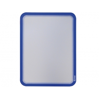 Tarifold 195031 - Marco porta anuncios magnético, A4, pvc, color azul, pack de 2 unidades