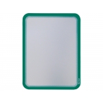 Tarifold 195035 - Marco porta anuncios magnético, A4, pvc, color verde, pack de 2 unidades