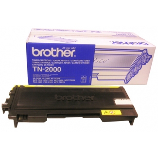 Brother TN-2000 - Tóner original, negro