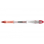 Uni-Ball Vision UB-200 - Bolígrafo de tinta liquida, punta redonda de 0,8 mm, color rojo